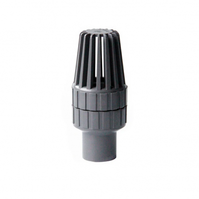 Válvula pie pvc soldar